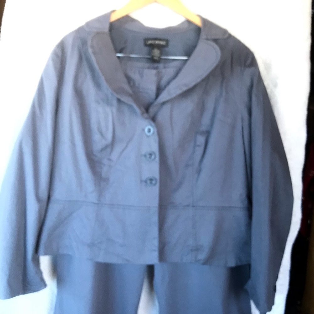 Lane Bryant dress suit, size 20, great condition, jacket & pants to match